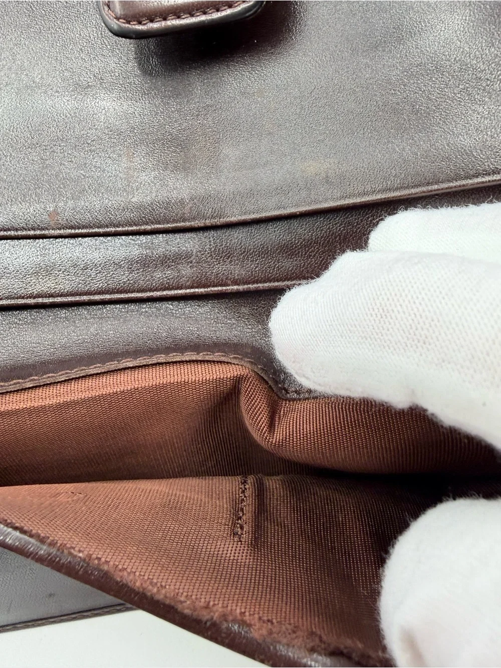 Fendi Long Monogram Flap Wallet